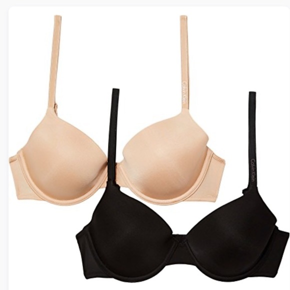 Calvin Klein Other - Calvin Klein Women's Black and Tan Bra Set 34D - great condition